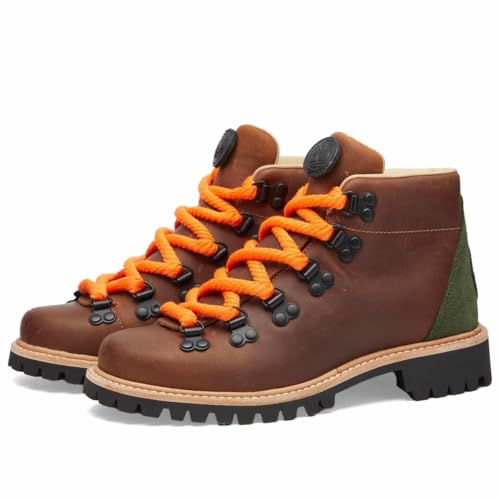 Timberland Big Kid Kid's Nina Chanel 78 Hiker Boot, Saddle Brown Ii, 4 Big Kid