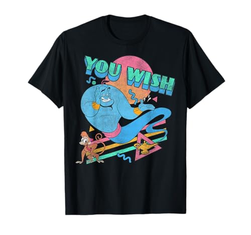 T-shirt Disney Princess Genie Abu ravive vos souvenirs d'enfance