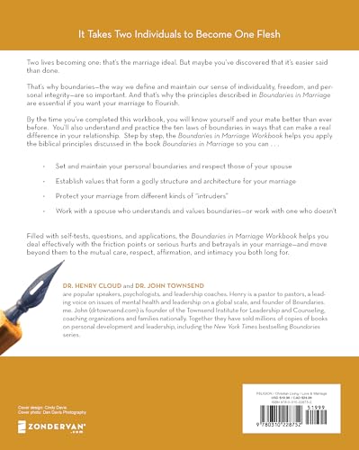 Boundaries in Marriage Workbook