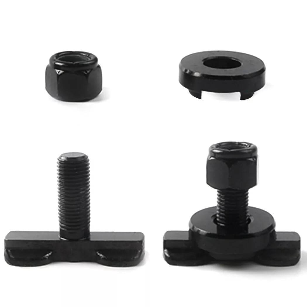 8PCS L-Track Double Lug Threaded Stud Nut Fitting Tie Down for RV Camper Zubehör