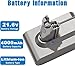 21.6V 4000mAh Li-ion Battery Compatible for Dyson V6 Animal Absolute Motor Head Fluffy VTC4 SV03 SV04 SV05 SV09 DC58 DC59 DC62 DC72 DC74 Cordless Vacuum
