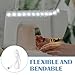 SHINEOFI 2Pcs LED Light Strip USB Powered Dimmable Touch Light for Sewing Machine Flexible Adhesive Lighting Tool for Crafting and Home Use