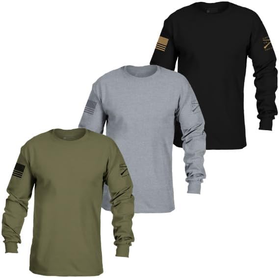 Grunt Style Core Basic Long Sleeve T-Shirt Pack