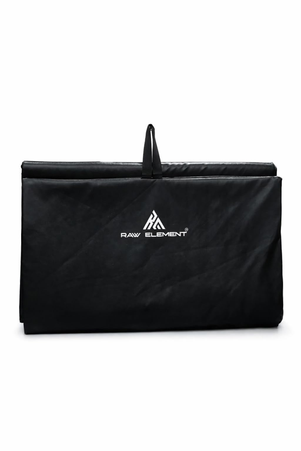 Premium Black Gym Exercise Mat for Workout & Yoga | Anti-Slip, Sweat-Resistant Mat for Home Gym, Fitness, Stretching & Training-image-25