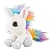 Produktbild Depesche 10989 Ylvi - Plüschtier Einhorn Naya mit Sound, ca. 18 cm groß, niedliches Kuscheltier mit Regenbogen-Mähne, zum Schmusen und Spielen