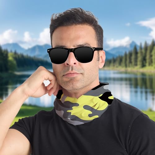 Camo Neck Gaiter Multifunctional Outdoor Face and Neck Cover for Hiking and Cycling4