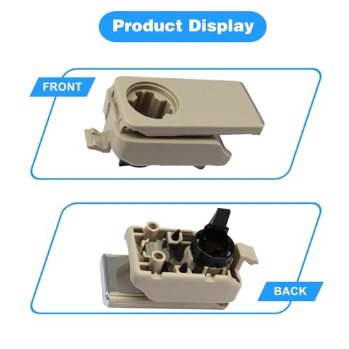 Interruptor Manija Caja Guante Beige miniatura 4