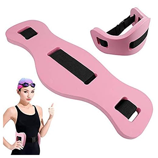 Yiying Water Aerobics Exercise Belt, 100 Pcs Aqua Fitness Foam Flotation Aid, Swim Training Equipment for Workouts Physical Therapy, Swim Floating Belt for Adult or Child (Random Color)