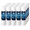 Ronaqua 20" x 4.5" Big Sediment Replacement Water Filter Cartridge, 5 Micron, NSF Certified, for Whole House, Compatible with 155358-43, 2PP20BB1M, AP810-2, FPMB-BB5-20, P5-20BB, SDC-45-2005, 20 Pack