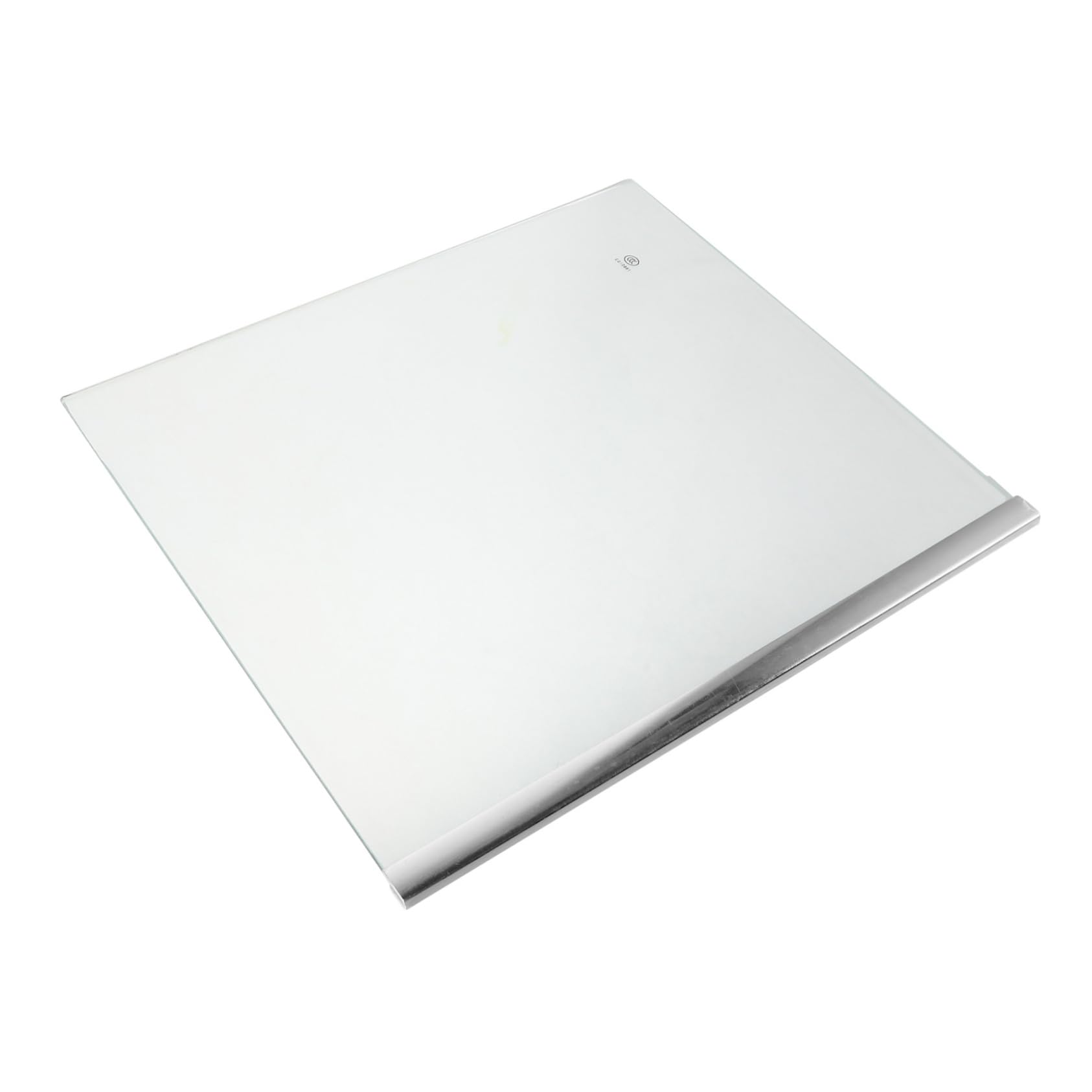 NUOBESTY Ripiano in Vetro Temperato per Frigorifero da Cucina 30x27 Cm, Divisorio Portaoggetti per Frigo Domestico, Pannello Sostitutivo Compatibile Congelatore, Facile da Installare