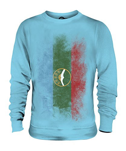 Sweat-Shirt Karatchaïévo-Tcherkessie Candymix Drapeau Dégradé pour Homme et Femme