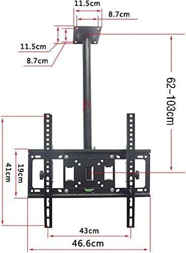 Support de télévision réglable robuste pour suspendre un écran plat en toute sécurité - 3