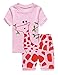Family Feeling Deer Little Girls' Sleepwear Toddler Pajama Set Pjs 2 Years