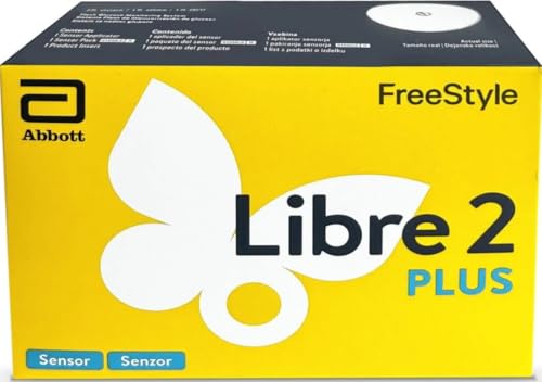 Abbott Freestyle Libre 2 Plus Sensor for diabetes monitoring CGM for UK