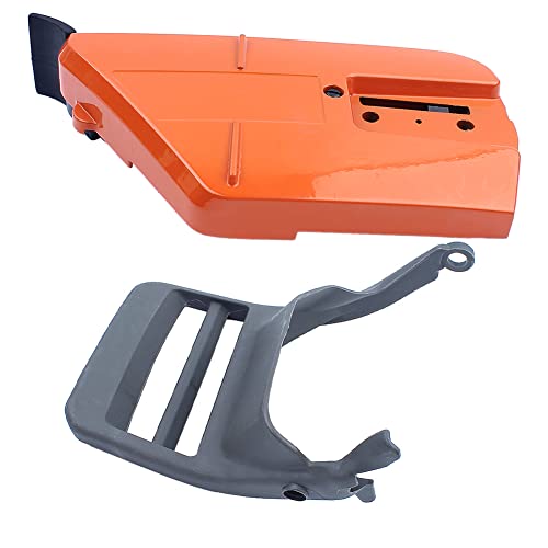 Gubeter - Kit de protección de Mano para Cubierta Lateral de piñón de Embrague, para Husqvarna 372 371 365 365X-Torq 362 362Xp 372Xp 570 575Xp 576Xp Piezas de Motosierra, 503764903, 537033501