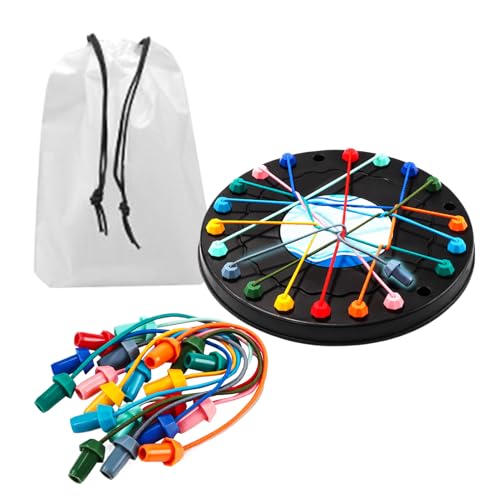 Untangle Rope Stack - Educational Interactive Game, Tabletop String Puzzle Challenge, Kids Brain Activity | Suitable for Birthda