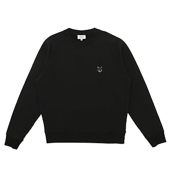 新品未使用　メゾンキツネ　スウェット　PALAIS  黒　Lサイズ MAISON KITSUNE メゾンキツネ スウェット メンズ レディース