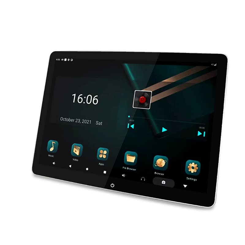 Set 2X Auto Kopfstützen Monitor 12" Touchscreen Android Bluetooth WiFi 4G LTE