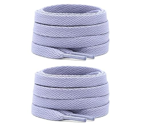 Image of SHOESHINE Sports & Sneakers Shoe Laces - 2 Pairs Set Flat Shoelace for Men & Women