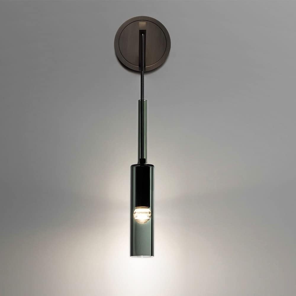Kinkiet do sypialni, korytarza, nowoczesnej butelki wina, minimalistycznej lampki nocnej, postmodernistycznej lampy nordyckiej, w całości z miedzi, do korytarza, balkonu, alejki, p