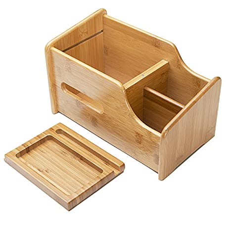 Amazon.co.jp: 竹製 リモコンラック リモコン収納 リモコンホルダー