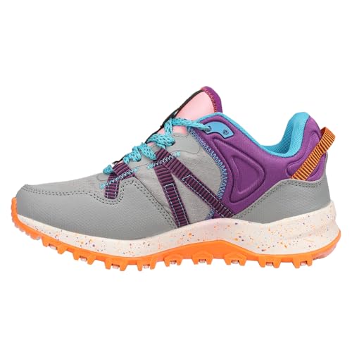 Avia Kids Girls Avi-Upstate Running Sneakers Shoes - Grey, Purple3