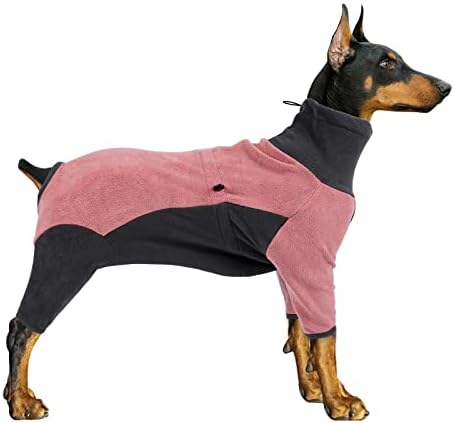 Jaqueta de Fleece para Cachorro Casaco Quente Inverno com Gola Al...