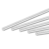 QUARKZMAN Aluminium Rundstab Massiver 2,5x300mm Ø/L 10 Stück