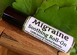 Urban ReLeaf MIGRAINE Soothing Roll-On ! 100% Natural Herbal Remedy for Migraines, Sinus, Tension Headaches. Roller Ball/Handy Pocket Stick. Made in USA! It Works Fast! Take The Edge Off Pain.