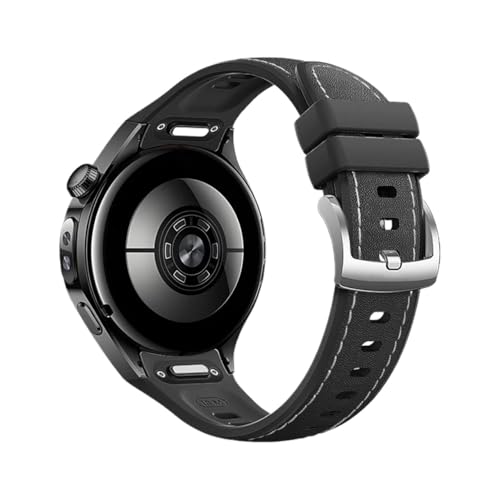 [LOKLNEYK] Ԃ̂ȂVR\tgXgbvAɓKHuawei Watch 5 42mm/46mmɃtBbg(Black,For Huawei Watch 5 46mm)