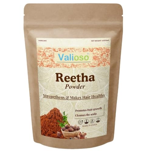 Reetha Powder for Hair Growth,Pure Natural Soap Nut Powder| Natural Hair Shampoo & Conditioner | Sapindus mukorossi | Excellent Hair Conditioner - (100 Grams)