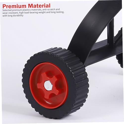 Rodas de suporte para aparador de grama, rodas ajustáveis, rodas auxiliares para cortador de grama,