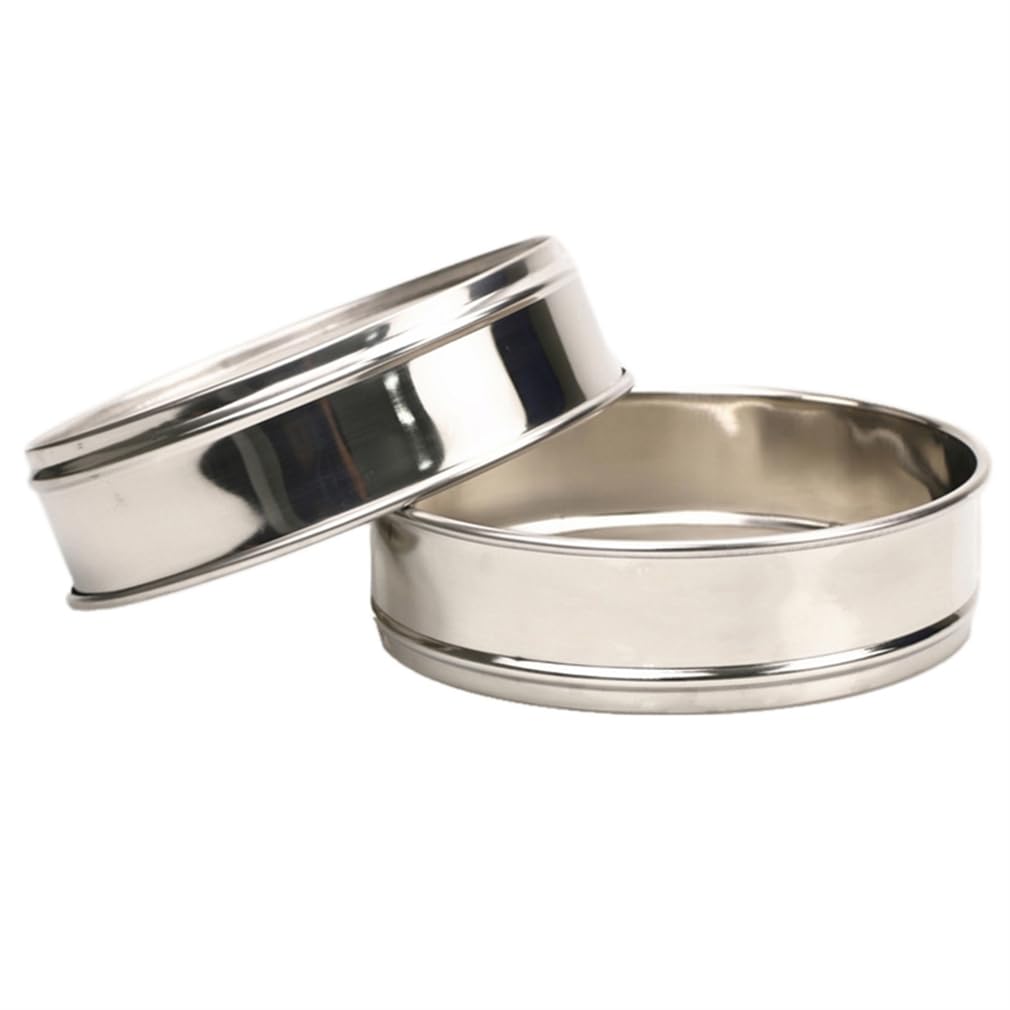 Integrated Lab Test Sieve Diameter 20cm 304 Stainless Steel Wire Mesh Filter Strainer Various Mesh Count (mesh Count 1600)