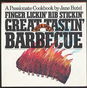 Finger lickin', rib stickin', great tastin', hot & spicy barbecue      Hardcover – January 1, 1982