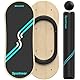 Sportneer Balance Board, 7 Modi Wackelbrett Indoorboard Skateboard Surf Balance Board mit verstellbaren Stoppern - Roller und 7,1 cm Ball im Lieferumfang enthalten, Blau & Schwarz