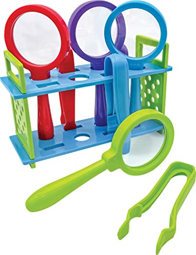 Image of Teacher Created Resources Up-Close Science: Magnifying Glasses & Tweezers Activity Set (TCR20368)