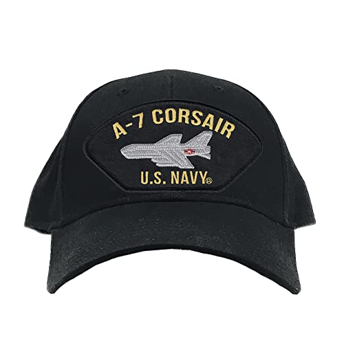 Gorra Baseball Oficial A-7 Corsair US Navy Negra miniatura 1