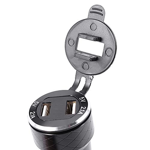 Jevindo Adattatore DIN a USB doppio 5 V 2.1 A, in