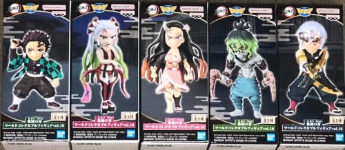 BANDAI - 鬼滅の刃　ワールドコレクタブルフィギュア10個セット Amazon.co.jp: フィギュラ 鬼滅の刃 きめつのやいば ワールド