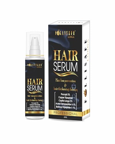 Image of Longa Hair Serum with Procapil 3% & Capilia Longa 2%, Professional Scalp Care for Hair Fall Control & Thicker Look, 60ml