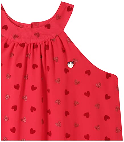 Image of Allen Solly Girl's Synthetic A-Line Knee-Length Dress