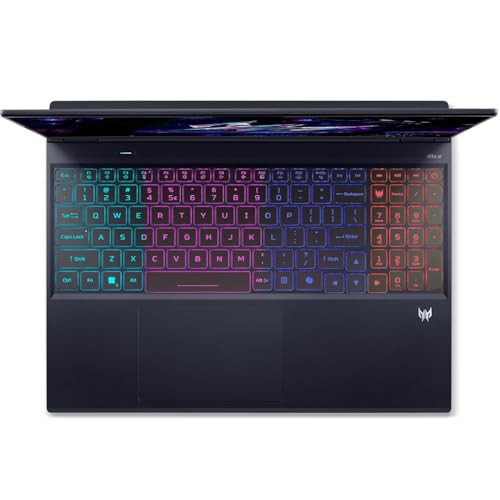 Image of acer Predator Helios Neo 16S AI Gaming Laptop 16.0 inch 240Hz OLED WQXGA (Intel Ultra 9-275HX, GeForce RTX 5060 8GB, 64GB DDR5, 2TB PCIe SSD, Copilot, Thunderbolt 4, Win 11 Home) w /DKZ USB Port Expander