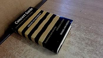 Hardcover Concert Guide : A Handbook for Music-Lovers Book