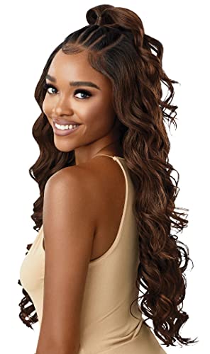Outre Hd Lace Front Wig Perfect Hairline Fully Hand-Tied 13X6 Lace Wig Charisma (1B) #TOP3