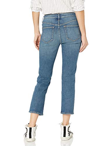 Goodthreads Women's Mid-Rise Crop Straight Jeans
