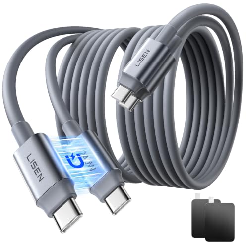 LISEN Tap 1 S Storage Cable, 240W C to C Cable Fast Charging (2 P...