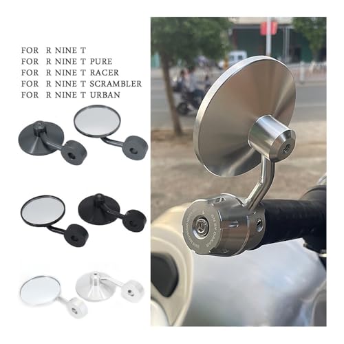 Espejo retrovisor de aluminio para manillar de BMW RnineT 2