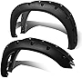 4Pcs Matte Texture Black Pocket-Riveted Style Wheel Fender Flares Compatible with Ram Truck 1500 09-19
