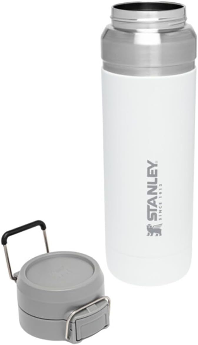 STANLEY Quick-Flip Termos 1.06 Litre – Beyaz (Polar) | Paslanmaz Çelik