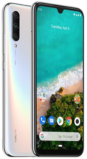 Xiaomi Mi A3 128GB ホワイトモデル Xiaomi's Mi A3 brings stock Android, OLED display for €249